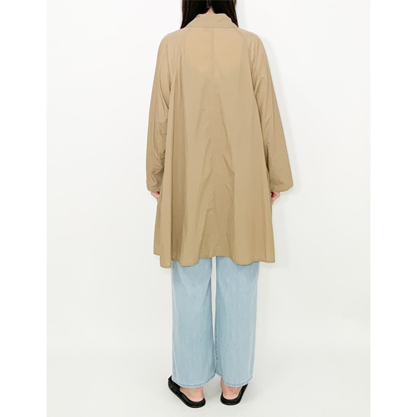 26SS】TICCA ティッカ ナイロンステンカラーコート TBFS-172