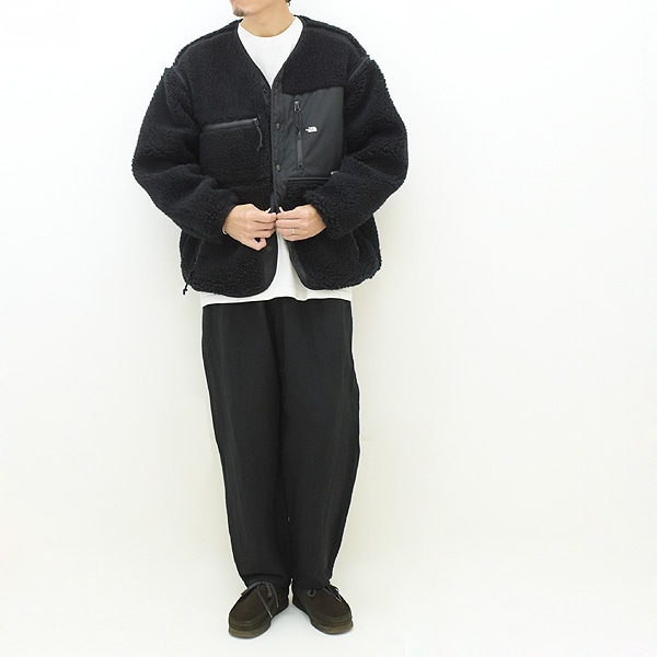 Wool Boa Fleece Field Cardigan Lサイズ-