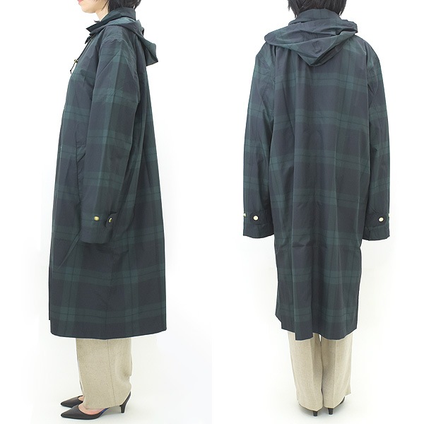 TRADITIONAL WEATHERWEAR トラディショナル ウェザーウェア PENRITH RAIN PACKABLE B/W ペンリス レイン  パッカブル コート ブラックウォッチ CO0289MV レディース【送料無料】-Seagull direction ONLINE STORE