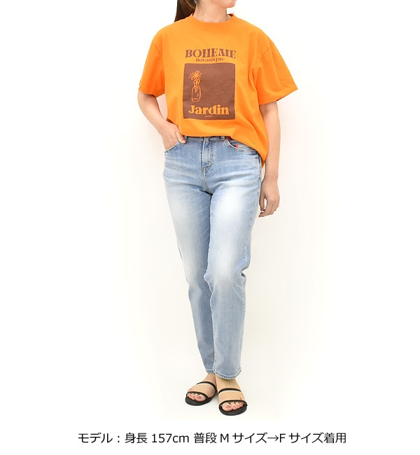 TRICOMER トリコメル BOTANIQUE B プリント スタッフTシャツ TRC-VTG
