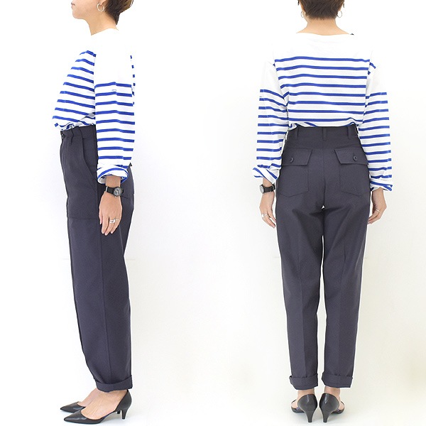 THE SHINZONE シンゾーン BAKER PANTS 85.NAVY ベイカーパンツ