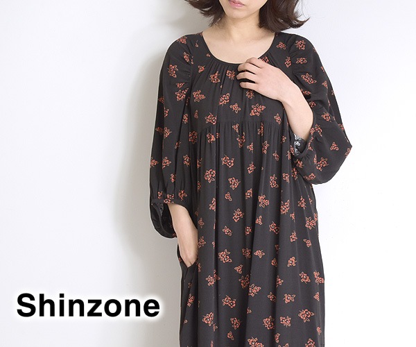 最安値挑戦 Shinzone シンゾーン フラワージェニファー ワンピース Flower Jennifer 日本製 レディース 花柄 フリーサイズ 送料無料 04カード分割 ラッピング無料 Harb Law Com