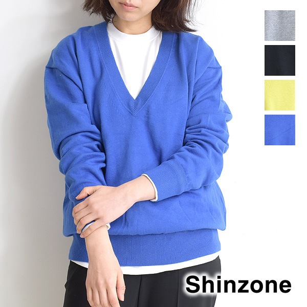 The Shinzone シンゾーン Busy Knit ビジーニット ロンt Vネックニットセット 21smsni03 レディース 送料無料 Brand List S The Shinzone シーガルディレクション オンラインストア