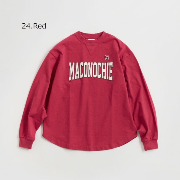 22AW】THE SHINZONE シンゾーン MACONOCHIE LONG TEE プリントロンTee