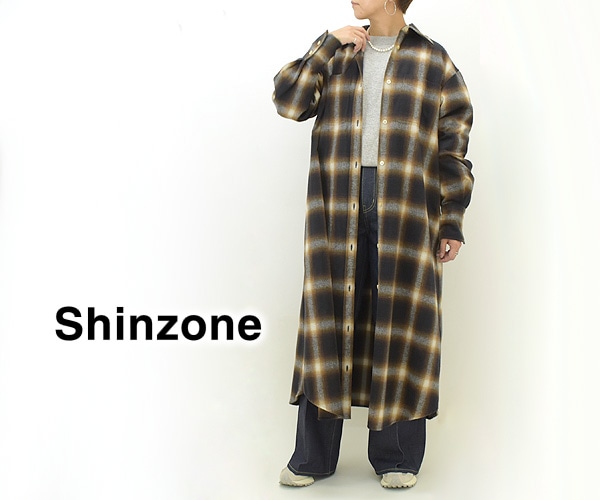 THE SHINZONE シンゾーン　チェックシャツ