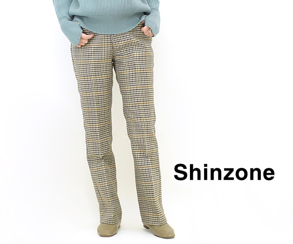 THE SHINZONE シンゾーン PLAID PANTS チェックフレアパンツ 22AMSPA03 レディース【送料無料】-Seagull  direction ONLINE STORE