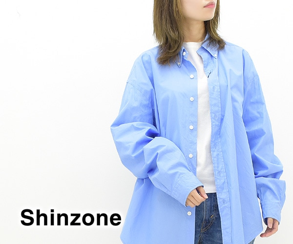 shinzone DADDY SHIRT/ダディーシャツ 【グリーン】