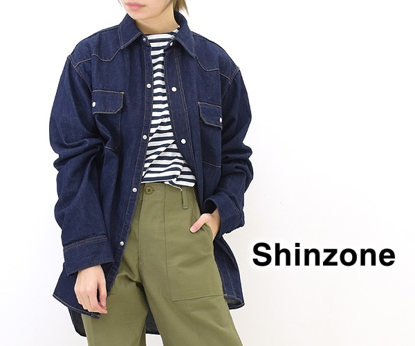 THE SHINZONE ウエスタンシャツ