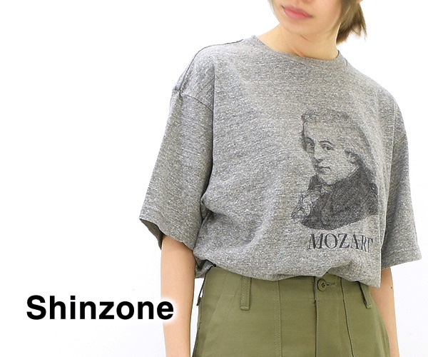 THE SHINZONE シンゾーン モーツァルト MOZART TEE プリントTシャツ 22MMSCU04  レディース【クリックポスト可】-Seagull direction ONLINE STORE