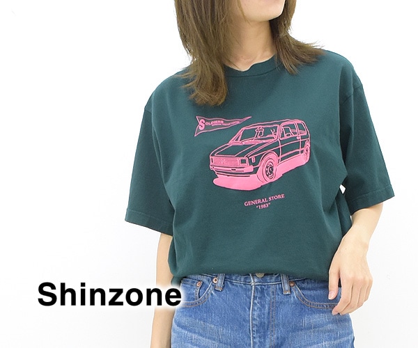 THE SHINZONE シンゾーン ビジターセンタープリントTシャツ VISITOR CENTER TEE  22MMSCU23【予約】【クリックポスト可】-Seagull direction ONLINE STORE