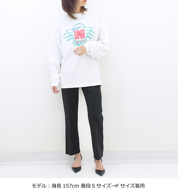 THE SHINZONE シンゾーン NEON T-SHIRT ネオンTシャツ 22SMSCU09 
