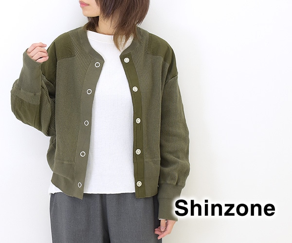 【22SS】THE SHINZONE シンゾーン MILITARY CAPELIN ミリタリーケープリンカーディガン 22SMSCU10  レディース【送料無料】-Seagull direction ONLINE STORE