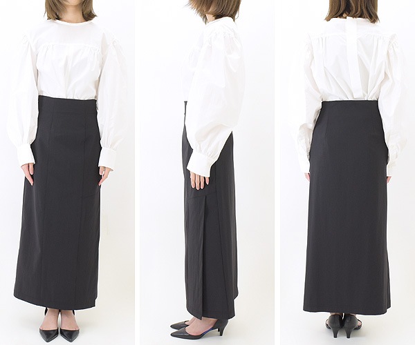 22SS】THE SHINZONE シンゾーン SIDE SLIT SKIRT サイドスリット