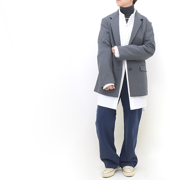 【23FW】THE SHINZONE シンゾーン BIG SHIRTS ビックシャツ 23AMSBL06  【ホワイト/イエロー】【送料無料】-Seagull direction ONLINE STORE