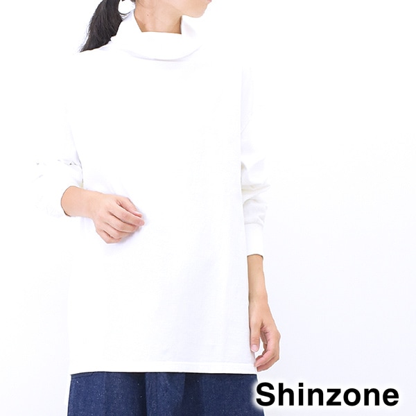 23FW】THE SHINZONE シンゾーン HIGHNECK OVER TEE ハイネックオーバー