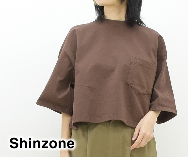 THE SHINZONE シンゾーン クロップドTシャツ 