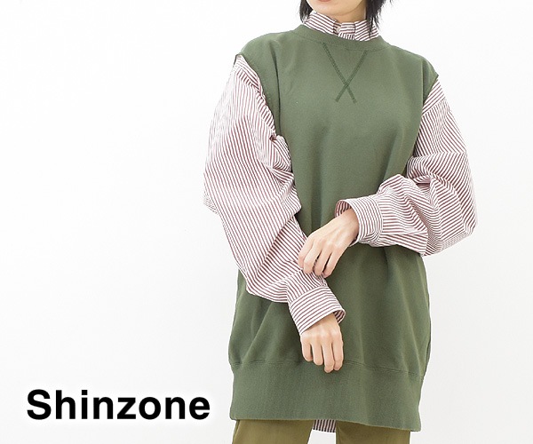 THE SHINZONE シンゾーン スウェットベスト SWEAT VEST 23SMSCU01