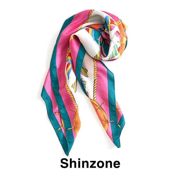【23SS】THE SHINZONE シンゾーン シルクスカーフ マリン ...