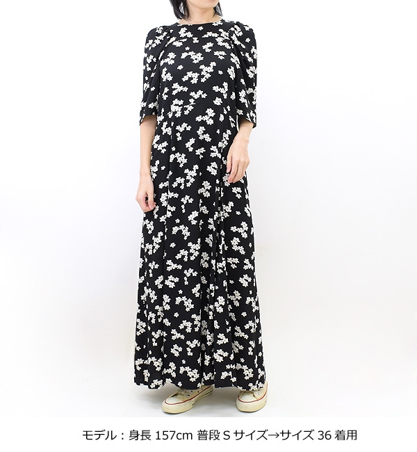 THE SHINZONE シンゾーン メットドレス フラワープリントワンピース MET DRESS 23SMSOP03【送料無料】-Seagull  direction ONLINE STORE