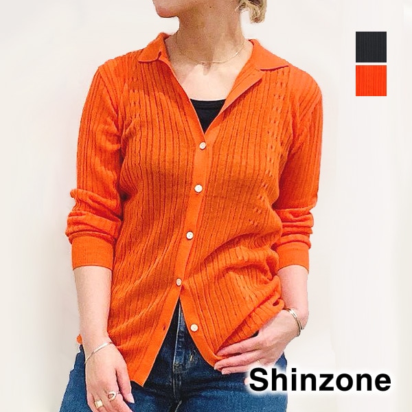 シンゾーン THE SHINZONE シアーニットカーディガン SHEER KNIT CARDIGAN 24AMSNI08【送料無料】-Seagull  direction ONLINE STORE