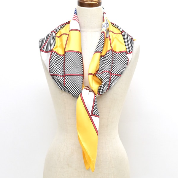 25AW】THE SHINZONE シンゾーン NEW YORK PATCHES SCARF