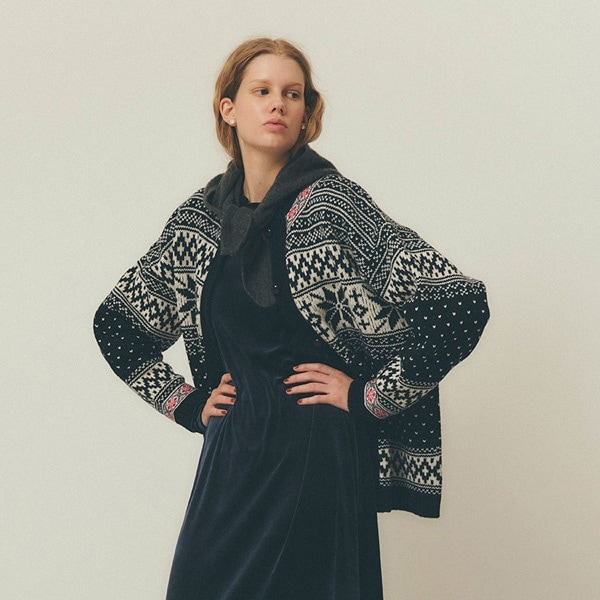 25SS ペーパーニットカーディガンUS1E4991 25SS ペーパーニットカーディガンUS1E4991