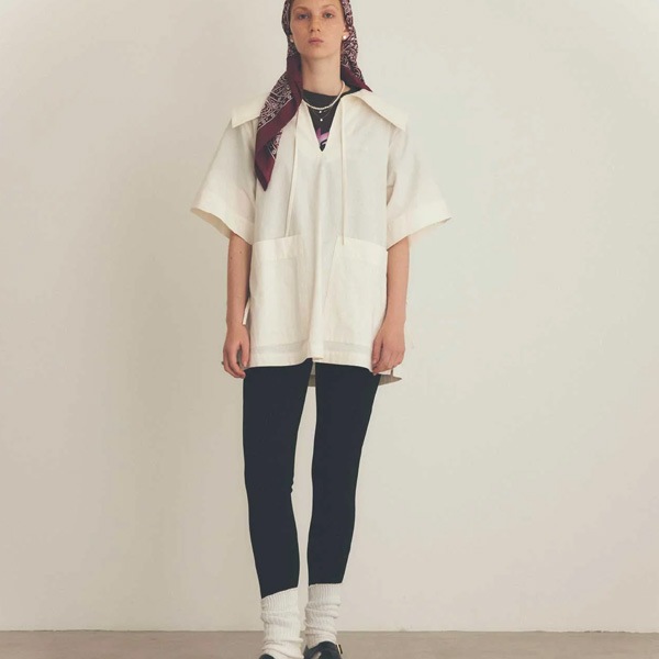 新品　The Shinzone セーラーカラー ブラウス THE SHINZONE シンゾーン SAILOR COLLAR BLOUSE セーラーカラーシャツ