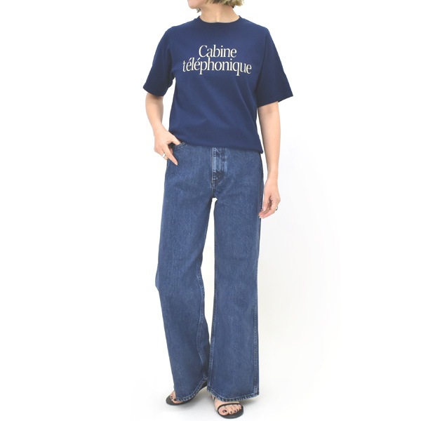 THE SHINZONE シンゾーン CABINE TELEPHONIQUE TEE プリント半袖T