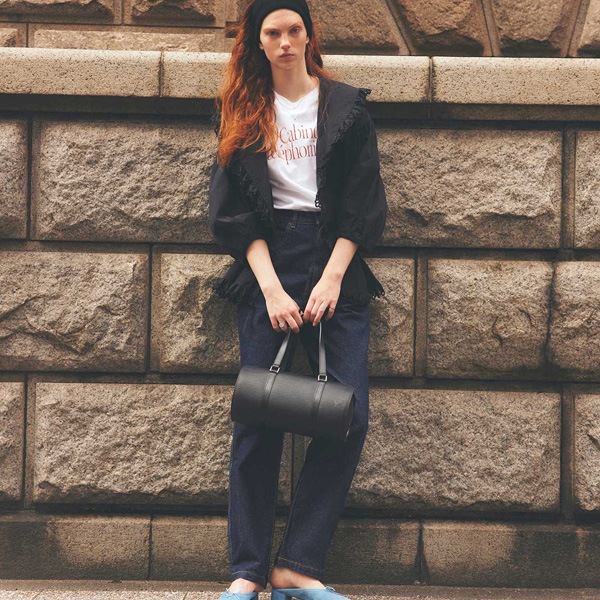 muque テレフォンT THE SHINZONE シンゾーン CABINE TELEPHONIQUE TEE プリント半袖