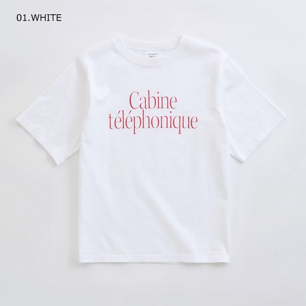 THE SHINZONE シンゾーン CABINE TELEPHONIQUE TEE プリント半袖T