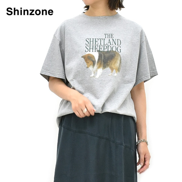 26AW】THE SHINZONE シンゾーン THE SHETLAND SHEEPDOG TEE シェトラン