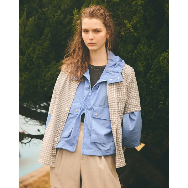 THE SHINZONE シンゾーン ナイロンショートブルゾン NYLON SHORT