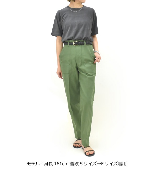 THE SHINZONE シンゾーン パイルTシャツ PILE HALF SLEEVE TEE