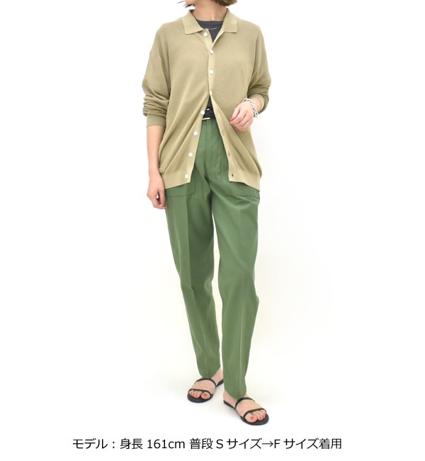 シンゾーン  カーディガン THE SHINZONE シンゾーン ポロニットカーディガン POLO KNIT CARDIGAN