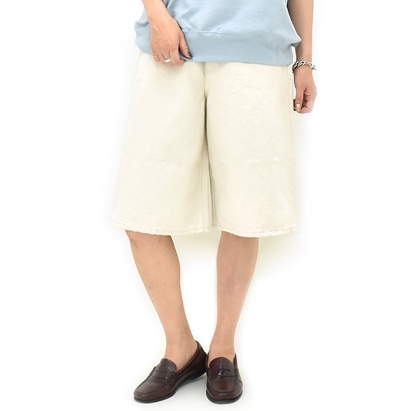 THE SHINZONE シンゾーン COTTON LINEN BERMUDA PANTS コットンリネン