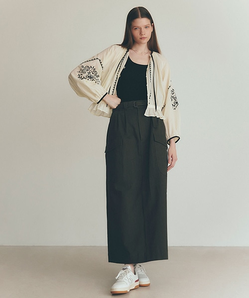 26SS】THE SHINZONE シンゾーン EMBROIDERED BLOUSE エンブロイダリー