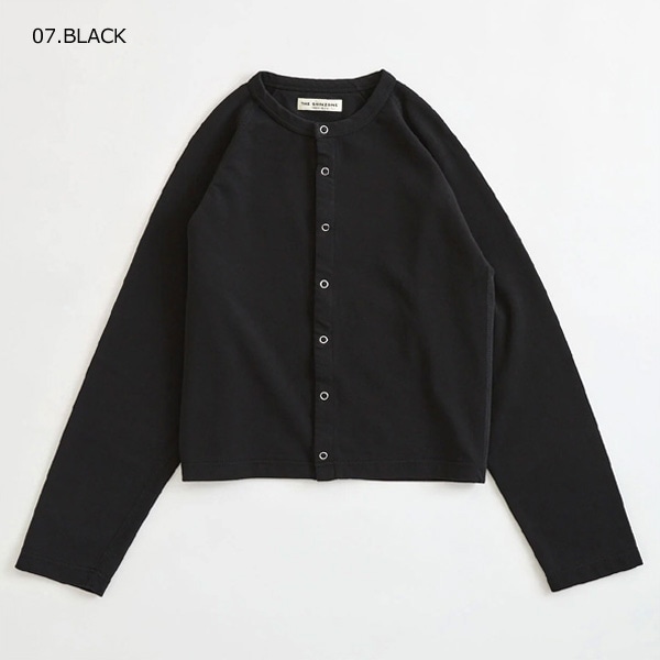 THE SHINZONE シンゾーン INLAYED CARDIGAN 裏毛コットンカーディガン