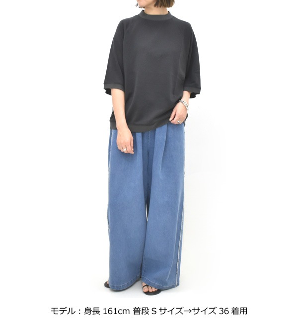 WYTE ワイト ハイブリッドデニムイージーパンツ 11-12360 レディース