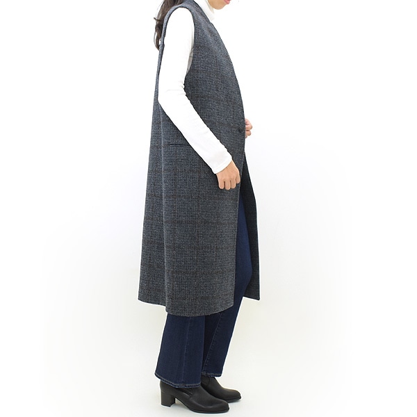 セール/60%OFF】YLEVE イレーヴ SHETLAND WOOL TWEED N/S JK ...