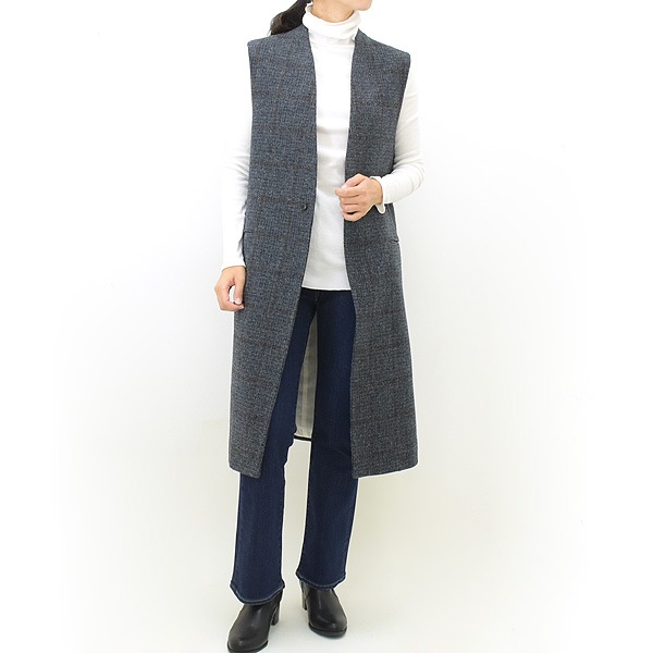 セール/60%OFF】YLEVE イレーヴ SHETLAND WOOL TWEED N/S JK