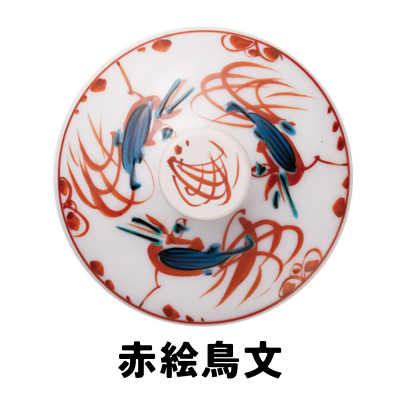 赤絵鳥文