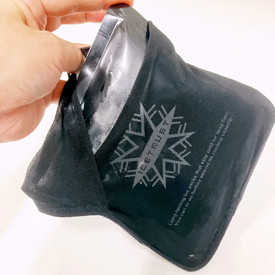 結露防止カバーへの入れ方