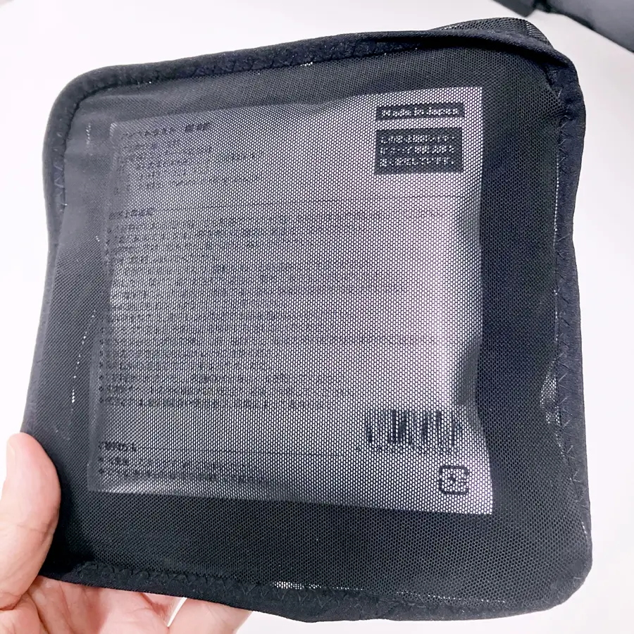 結露防止カバーへの入れ方
