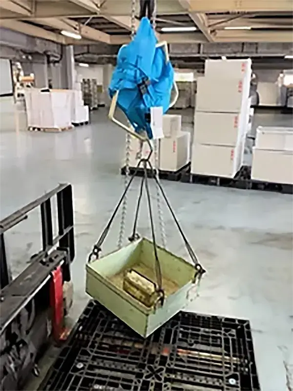 垂直強度試験（吊り下げ部）
