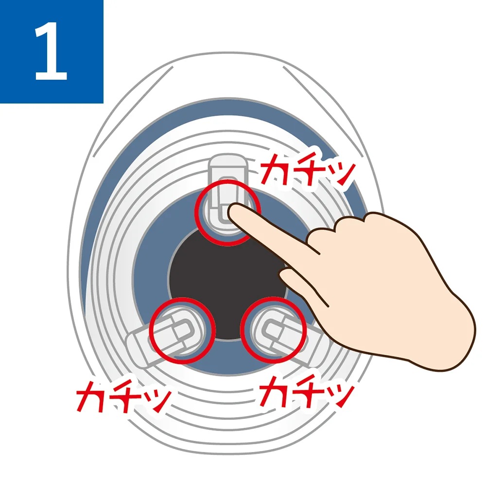 オサメットの折りたたみ方１