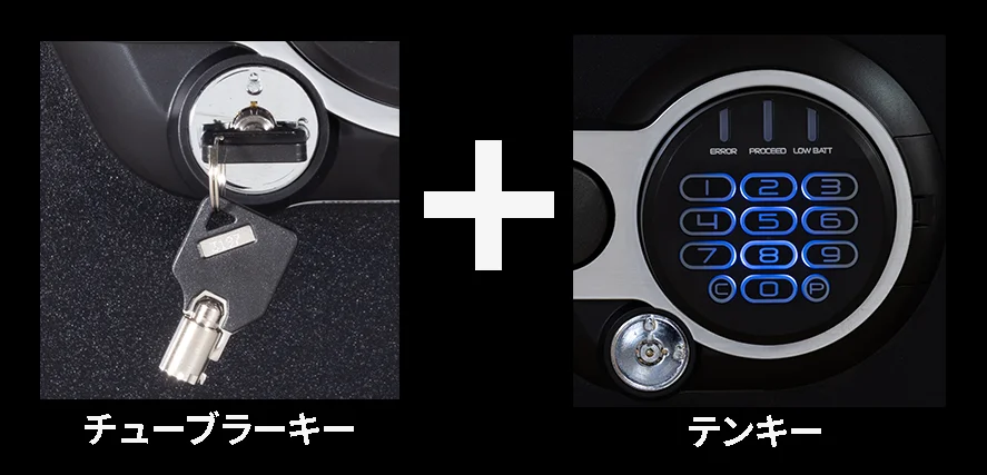 チューブラーキー＋テンキー