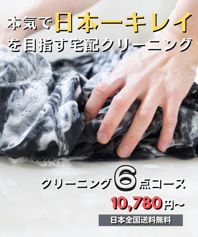 クリーニング6点コース