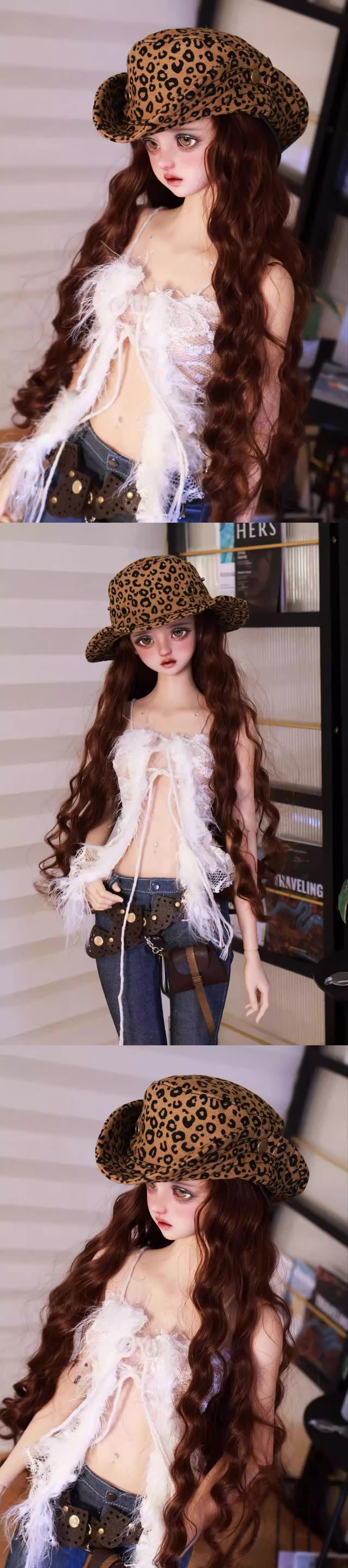 km1870【uuz】1/3SD/DD/DDDY/SD16女ドール用帽子 | ◇ドール小物,帽子