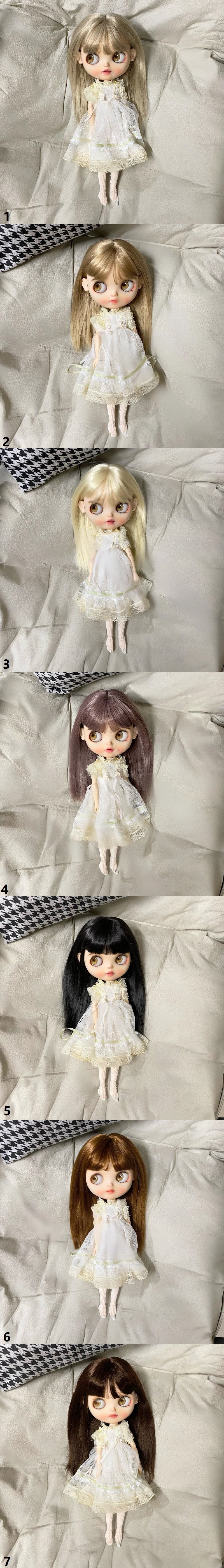 U-4671【LQ】Blytheドール(頭囲24.5-26.5cm)用ウィッグ | ◇ドール