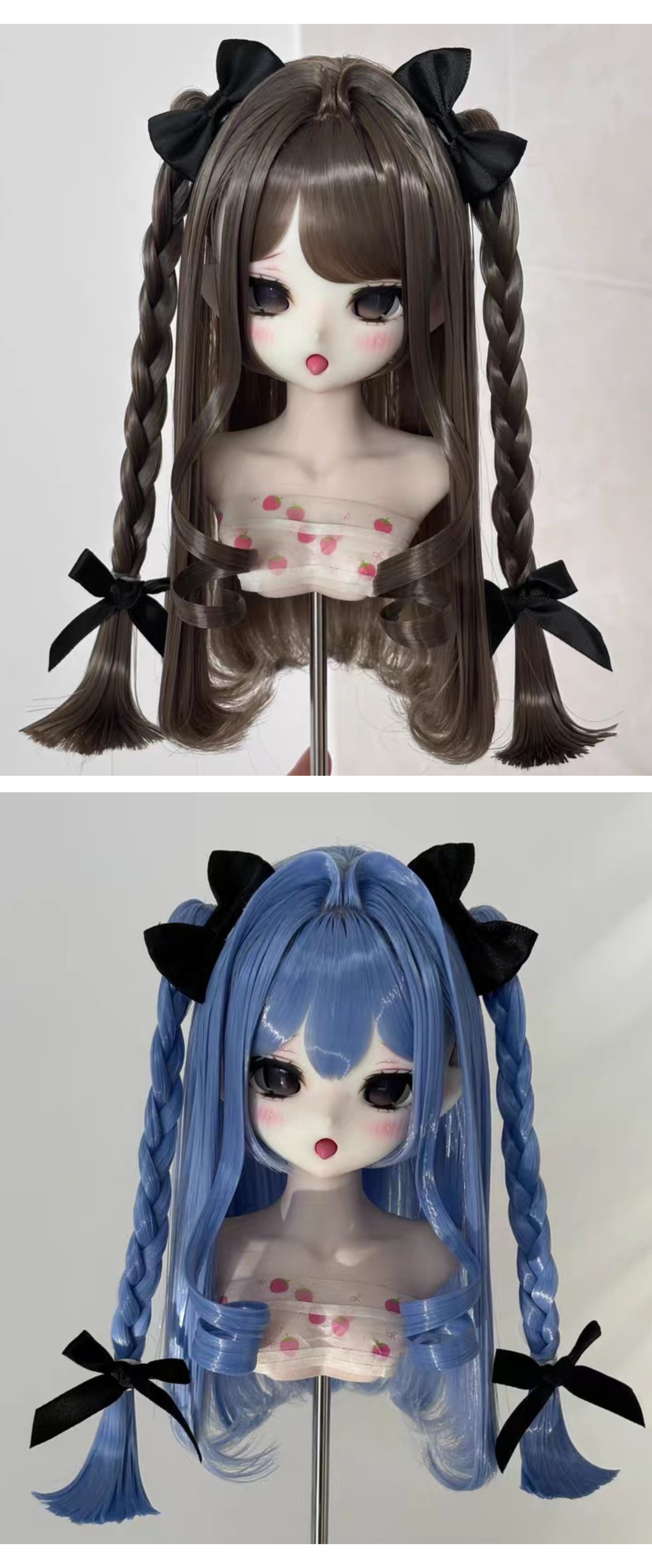 u-sbf-3【XBF】☆27色！1/3ドール(頭囲22~23cm)用ウィッグ | アレンジ